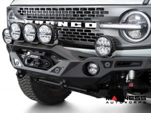 Ford Bronco Winch Mount Bumper - Front - Krawler Series